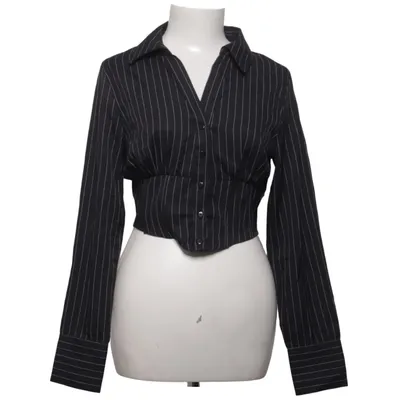 Bluse (Schwarz, Weiß) von FB Sister Baumwolle, Polyester
