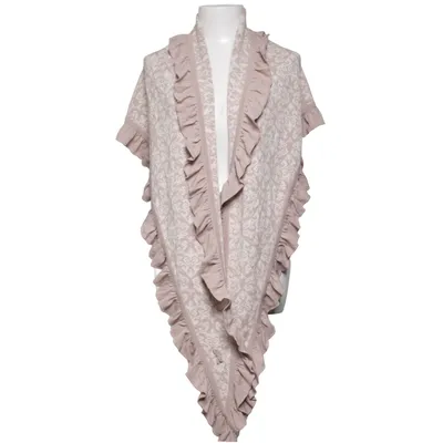 Poncho (Pink) from Sorgenfri Sylt Acrylic, Polyester, Viscose