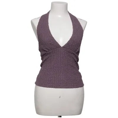 Halter neck top (Purple) from Pull & Bear Polyester