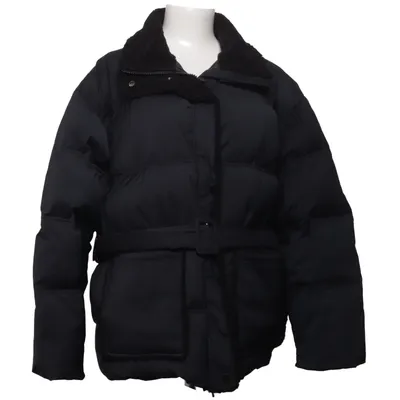 Winterjas (Zwart) van Meotine Dons, Veer, Polyamide, Polyester