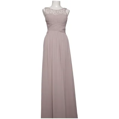 Avondjurk (Beige) van Little Mistress Elastaan, Polyester