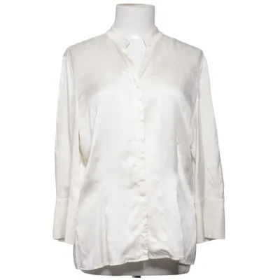 Blouse (Blanc) de Hobbs Élasthane, Soie
