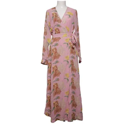 Slå-om-kjole (Pink, Flerfarvet) fra Ganni Viscose