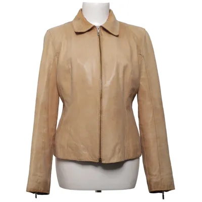 Veste en cuir (Beige) de Roco Baroco Cuir, Polyester