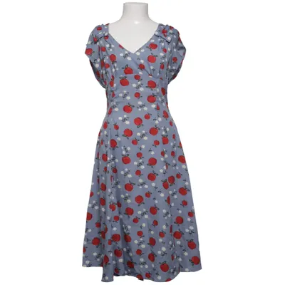 Dress (Blue, Red, Multicolored) from Hell Bunny Vixen Polyester