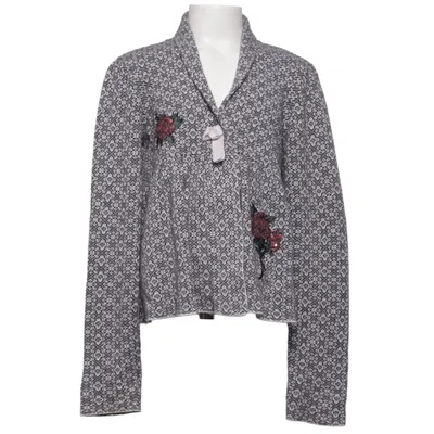 Wrap cardigan (Black, White) from Mywear Young Cotton