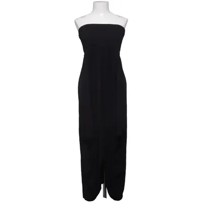 Robe longue (Noir) de Mat. Élasthane, Viscose