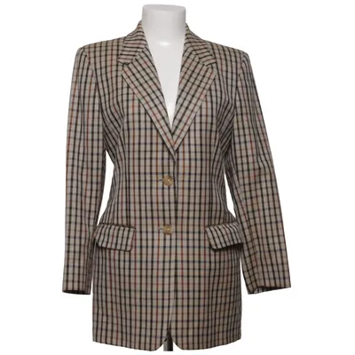 Blazer (Beige, Brown, Black) from DAKS Signature Wool