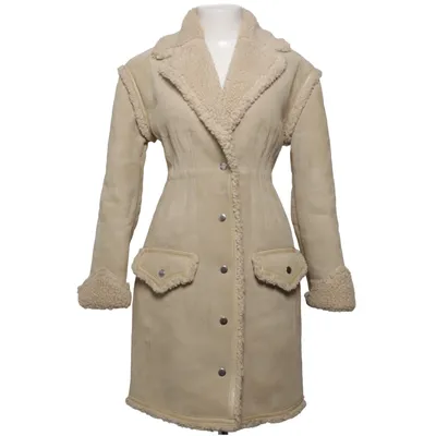 Shearlingjacka (Beige) från H&M Studio