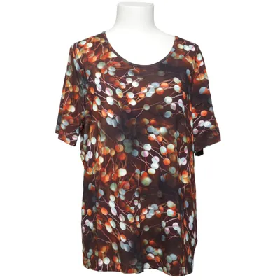 Blus (Brun, Flerfärgad) från Peter Hahn Viskos