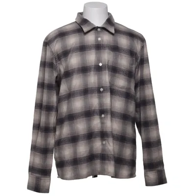 Flannel shirt (Gray, Beige) from Brothers Polyester, Viscose, Wool