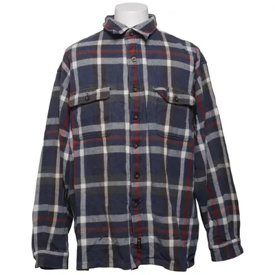 Flannel shirt (Blue, White, Red) from Bear Lake Cotton