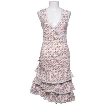 Robe (Blanc, Rouge) de Blutsgeschwister Coton, Élasthane