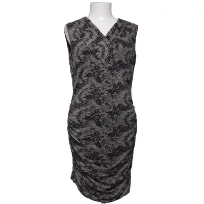 Robe (Noir, Beige) de Saopaulo Élasthane, Viscose