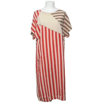 Långklänning (Röd, Beige, Brun) från Pier Silke