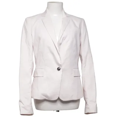 Blazer (Beige) fra Vanilia-Elements Bomuld, Elastan, Polyester
