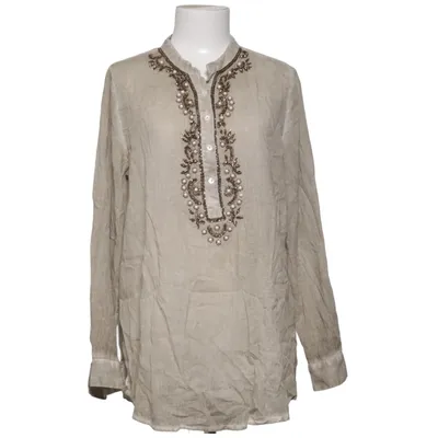 Blouse (Beige) from The Moshi Cotton