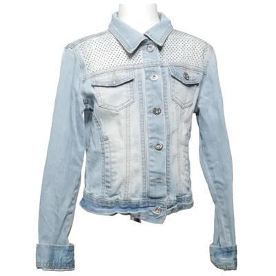 Jeansjacka (Blå) från Moussy Bomull, Elastan