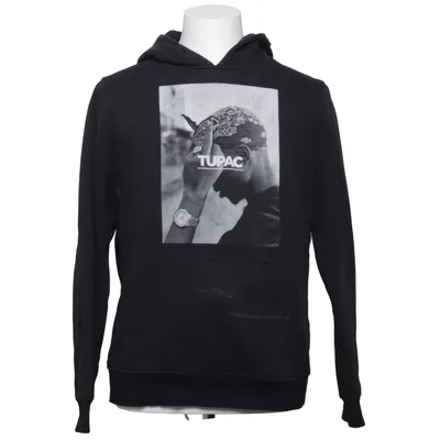 Sweat à capuche (Noir) de 2Pac Coton, Polyester