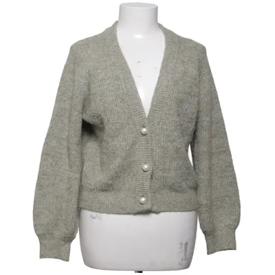 Cardigan (Grå) fra Ichi Akryl, Alpacauld, Elastan, Polyamid