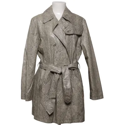Trenchcoat (Beige) von Damo Donna Polyester, Polyurethan