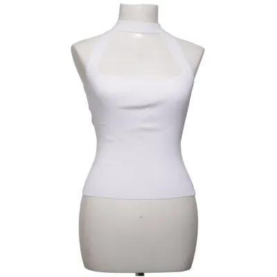 Haut dos-nu (Blanc) de Zara Polyamide, Viscose