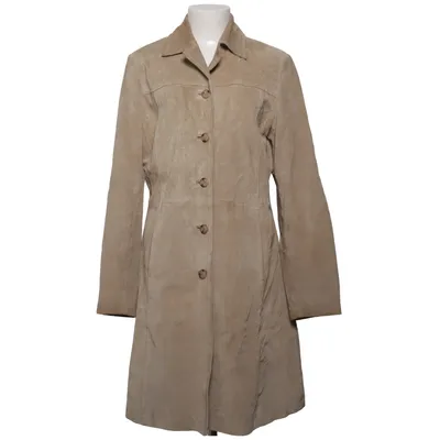 Läderkappa (Beige) från Priory