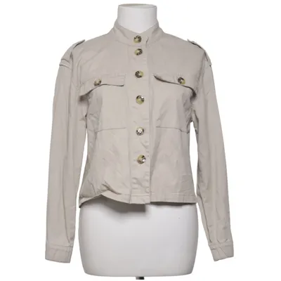 Jacka (Beige) från ONLY Blue Denim Bomull