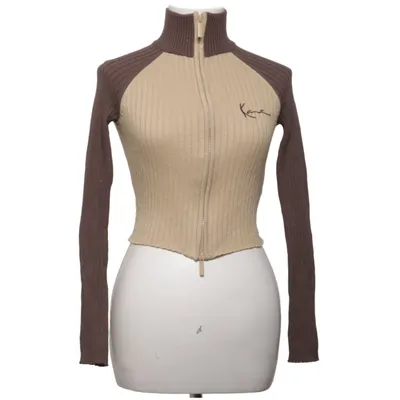 Cardigan (Brun, Beige) fra Karl Kani Bomuld