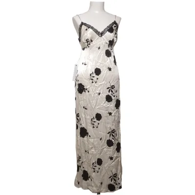 Kleid (Weiß, Schwarz) von Topshop Nylon, Viskose