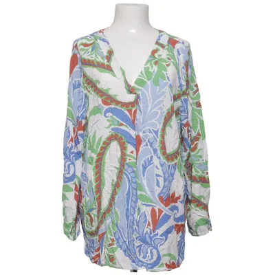 Blouse (White, Multicolored) from Indiska Viscose