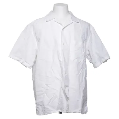 Short sleeve shirt (White) from Uniqlo Cotton, Linen