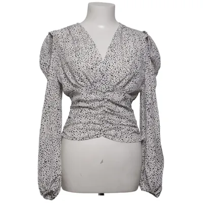 Blouse (White, Black) from Golden Live Polyester