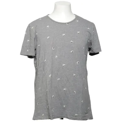 T-shirt (Grå, Vit) från Hugo Boss Bomull