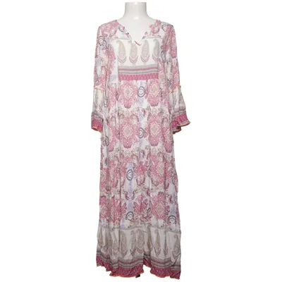 Maxi jurk (Roze, Meerkleurig) van Pink Cherry Viscose