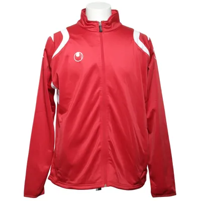 Sports jacket (Red, White) from Uhlsport Polyester