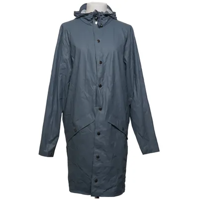 Raincoat (Blue) from Rains Polyester, Polyurethane