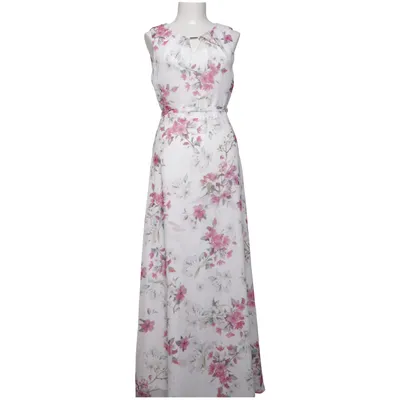 Robe longue (Blanc, Rose, Vert) de Wallis Polyester