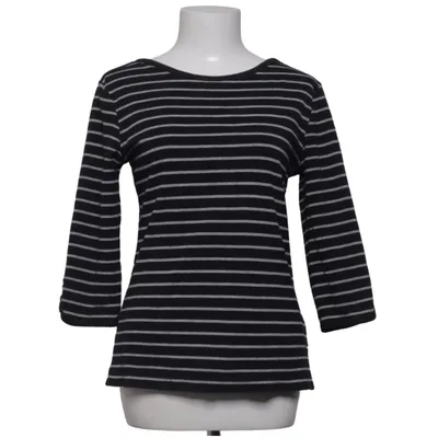 Lange mouwen shirt (Zwart, Wit) van Race Marine Katoen, Elastaan