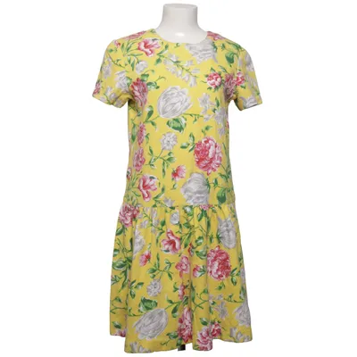 Dress (Yellow, Multicolored) from Adrienne Vittadini Cotton