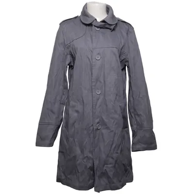 Trenchcoat (Grijs) van Cedarwood State Katoen, Polyester