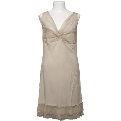 Jurk (Beige) van Anyse Elastaan, Zijde, Viscose
