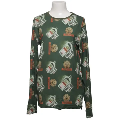 Long sleeve T-shirt (Green, Multicolored) from Jägermeister Elastane, Polyester
