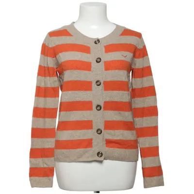 Cardigan (Orange, Beige) from SAND Pink Label Wool