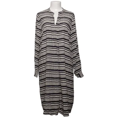Jurk (Zwart, Wit) van Milano Italy Viscose