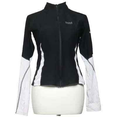 Träningsjacka (Svart, Vit) från GORE Running Wear Elastan, Polyamid, Polyester