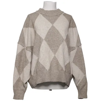 Sweater (Beige) from Pringle Of Scotland x H&M Polyester, Acrylic, Wool