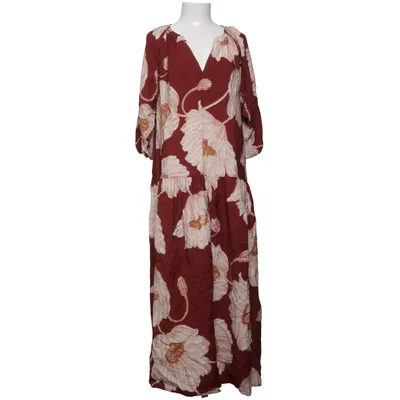 Maxi dress (Red, Beige, Multicolored) from Lindex Polyamide, Viscose