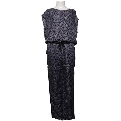 Combinaison (Noir, Violet) de Style Butler Soie