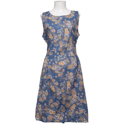 Dress (Blue, Multicolored) from La Fée Maraboutée Cotton